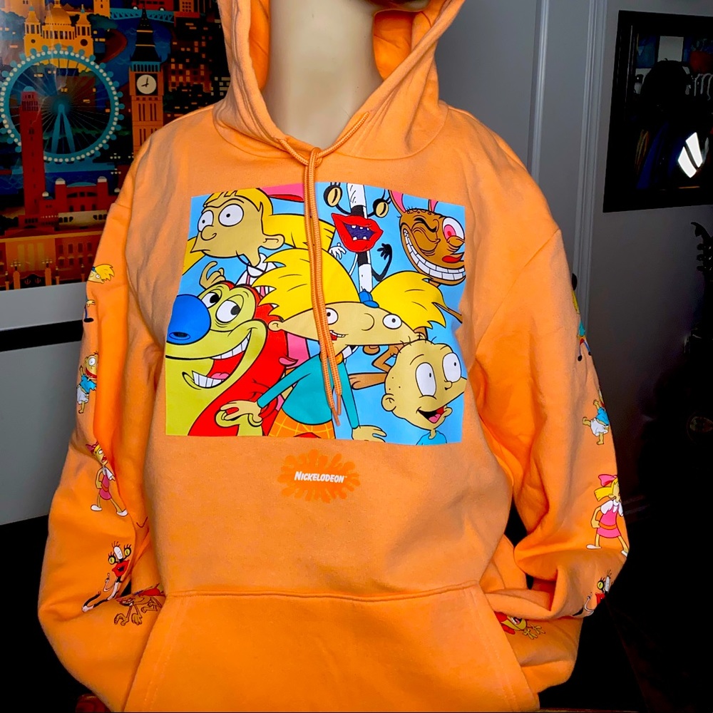 Nickelodeon All Stars Orange Hoodie